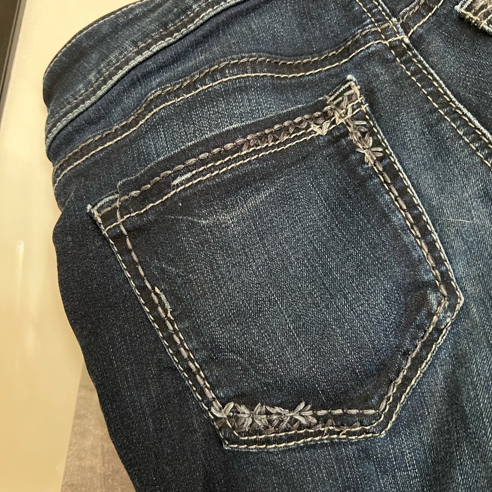 Silver Jean Skinny Size 26